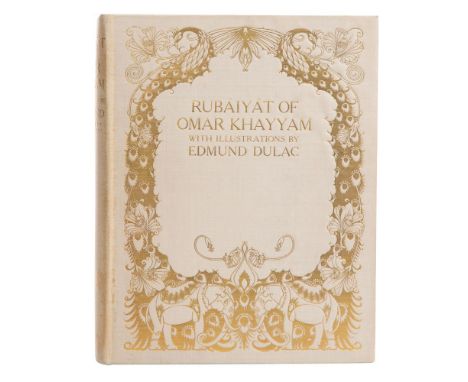 Rubaiyat of Omar Khayyam Book and French Illumination Assortment  (4) total items including a 'Rubaiyat of Omar Khayyam' tran