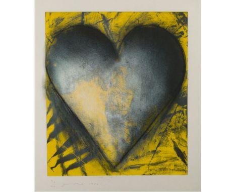 Jim Dine (American, b.1935) 'The Bee' Charcoal Enhanced Etching and Aquatint  1982, pencil signed and #32/40 lower left, on a