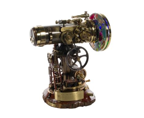 Nellie Bly 'Verde Valley Copper Mining' Kaleidoscope  Arcana studio produced by Jocelyn Teh and Robert Cook, serial #6051, wo