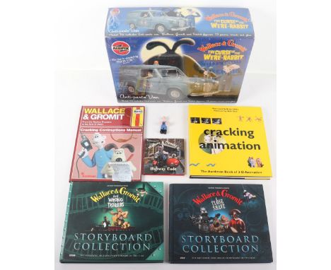 Airfix Wallace &amp; Gromit Anti-pesto Van sealed model kit, 2005 sealed model kit with three figures, plus Vivd imaginations