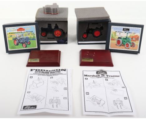 Two W.Britains Vintage Boxed Tractors, 00172 Marshall M Tractor, 8715 Fordson E27N Major Tractor, both in near mint to mint b