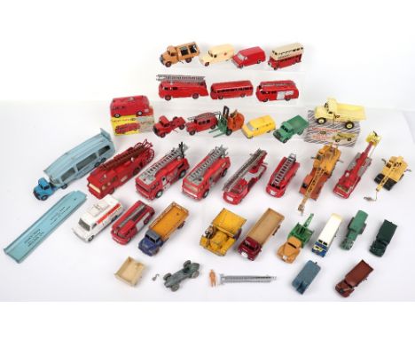 Collection of mixed brand diecast commercials and models, Including boxed Dinky Supertoys 965 Euclid rear dump truck, boxed D