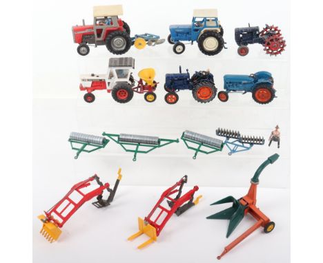 Britains Tractors and Farm Accessories, Reproduced 128F Fordson Tractor, 128F Fordson Tractor with spudded metal wheels, Ford