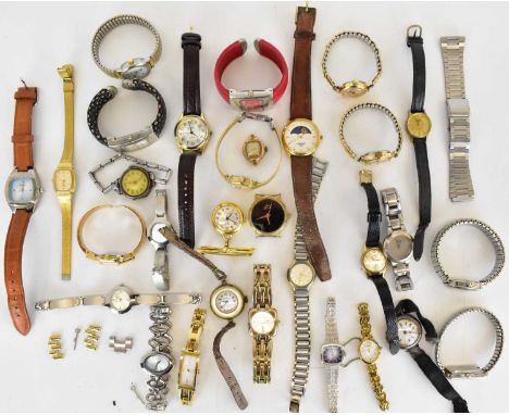Various modern and vintage ladies' and gentlemen's wristwatches.