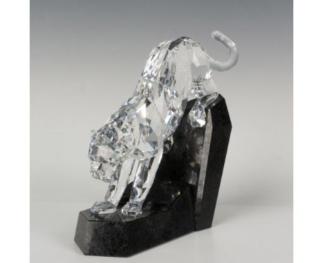 Part of the Soulmates theme group this piece symbolizes the power and majesty of this animal. Figure is created of clear face