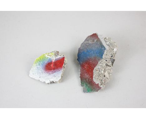 Two pieces of the Berlin Wall, from spring 1990 by Brandenburg Gate