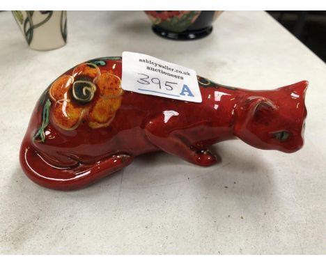 AN ANITA HARRIS CERAMIC CAT FIGURE 