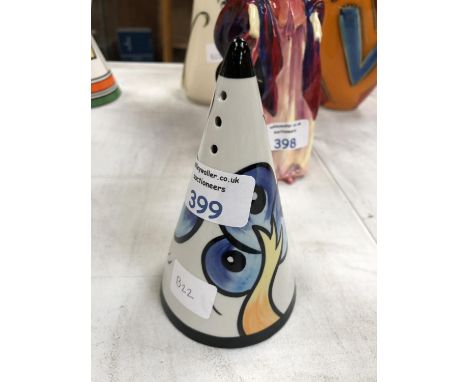 A LORNA BAILEY 'BURSLEY WAY' CERAMIC SUGAR SHAKER 
