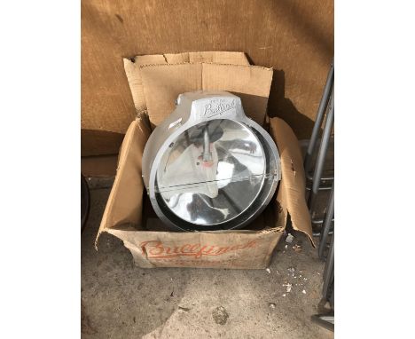A BOXED VINTAGE BULLFINCH GAS FLOODLIGHT 