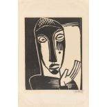 Karl Schmidt-Rottluff. „Grosse Prophetin“. 1919