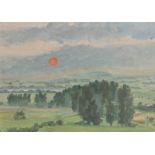 Georg Tappert. „Toeplitz, Sommerabend“. Um 1934