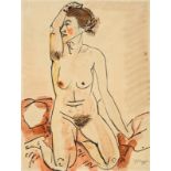 Hermann Max Pechstein. Weiblicher Akt. 1918