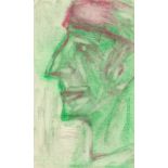 Christian Rohlfs. Grüner Kopf. 1928
