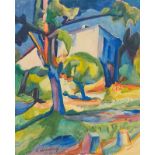 Harry Deierling. Das einsame Haus. Um 1921