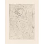 Pablo Picasso. „Femme nue assise, la tête appuyée sur la main“. 1934