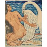 Christian Rohlfs. „Leda mit Schwan“. 1908