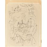 George Grosz. „Lady Hamilton and Sir William Hamilton“. 1923