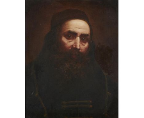 NORTHERN EUROPEAN SCHOOL, 19TH CENTURY PORTRAIT OF A BEARDED MAN  head and shoulders, oil on canvas, 46.5 x 37cm++Extensive o