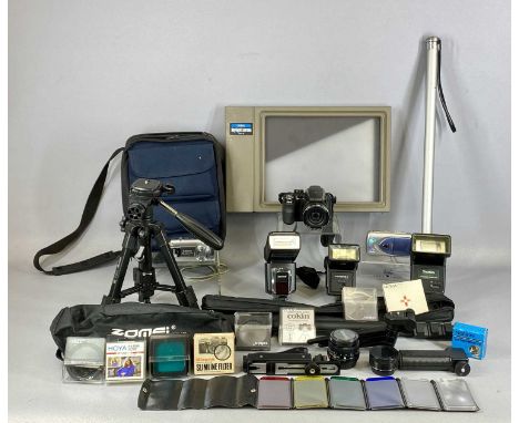 PHOTOGRAPHIC EQUIPMENT including Fujifilm FinePix S3200 digital camera, Nikon Coolpix 2500 digital camera, Canon PowerShot A4