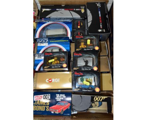 A QUANTITY OF BOXED CORGI CLASSICS AND HORNBY HOBBIES CORGI JAMES BOND CARS, assorted models from the James Bond, Ultimate Bo