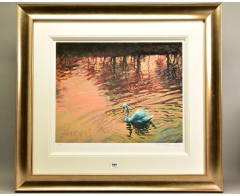 ROLF HARRIS (AUSTRALIAN 1930), 'SWAN IN THE MORNING', an artist proof print 2/20, signed to lower margin with certificate, ap