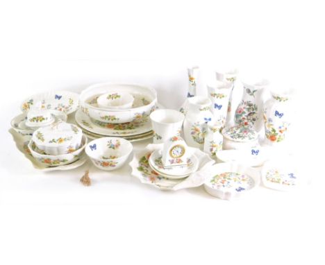 A quantity of Aynsley ceramics, mainly Cottage Garden. (a quantity)
