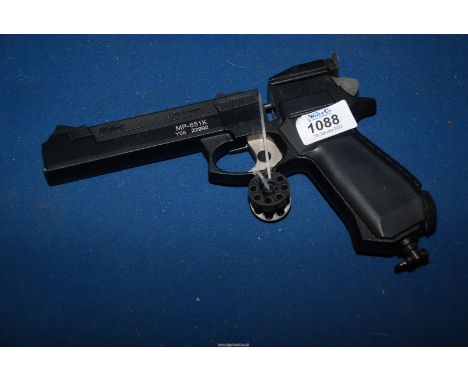 A Baikal MP 651-K Air Pistol .177 calibre. - ALL WEAPONS MUST BE COLLECTED IN PERSON - NO POSTAGE.