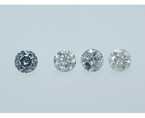 4 DIAMONDS 0,67 CT H-K - I2-3 - SHAPE BRILLANT - C20601-9C