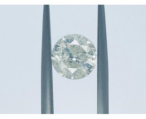 1 DIAMOND 2,03 CT K - I2 - SHAPE BRILLANT - CERTIFICATION ID - C21006-7