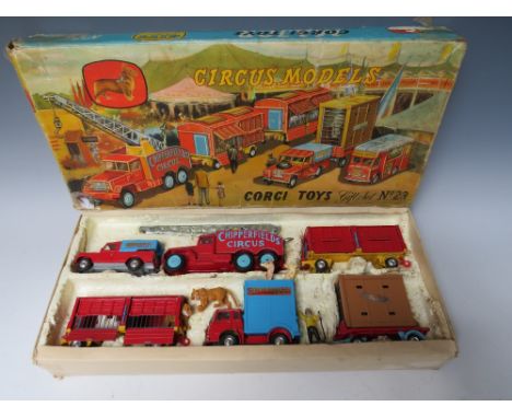 A VINTAGE BOXED CORGI TOYS 'CHIPPERFIELDS CIRCUS' No. 23