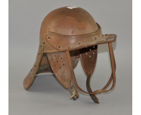Cromwellian style lobster helmet,