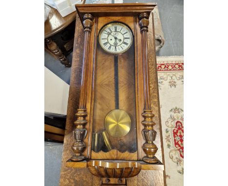 Good Quality Mid-Century Vienna Wall Clock