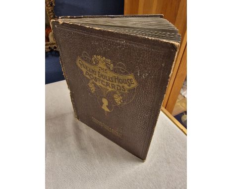 WW1 Postcard Album Book, w/various Army, Soldier &amp; Military examples