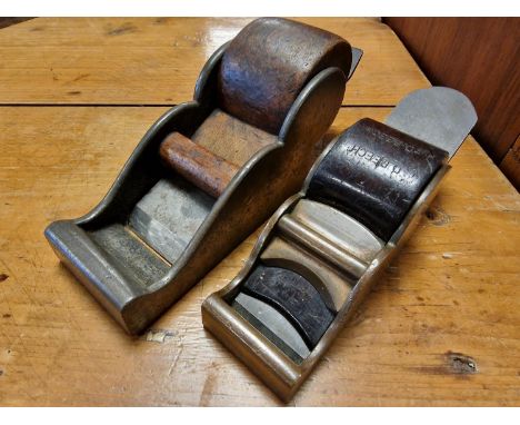 Pair of Bull Nose Infill Vintage Woodworking Block Planes