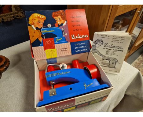 Boxed and VGC Vintage Vulcan Miniature Sewing Machine