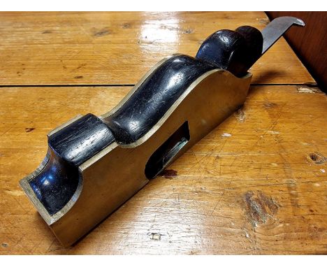 L Sorby Vintage Shoulder Woodworking Plane Tool w/Hobson Blade