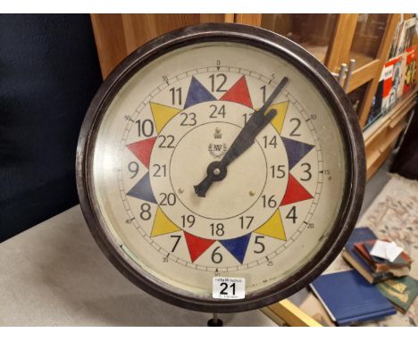 Large Vintage RAF Clock w/Smiths mechanism