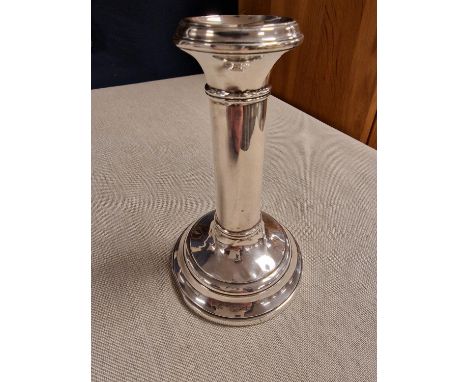 1916 Birmingham Silver Candlestick - 172g