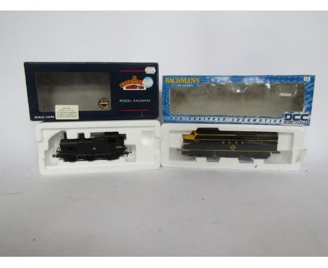 A boxed Bachmann DCC diesel locomotive (box a/f) and a boxed Bachmann Branch-Line 32-226 3F Jinty 47354 BR black locomotive (