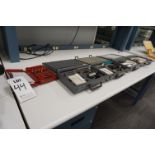 LOT TO INCLUDE: (2) GARDCO PENCIL SCRATCH HARDNESS TEST KITS, (1) MOHS' HARDNESS KIT FOR MATERIALS