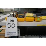 LOT TO INCLUDE: (1) FLUKE 77 MULTIMETER, (1) FLUKE 77 IV MULTIMETER, (1) FLUKE 52 K/J