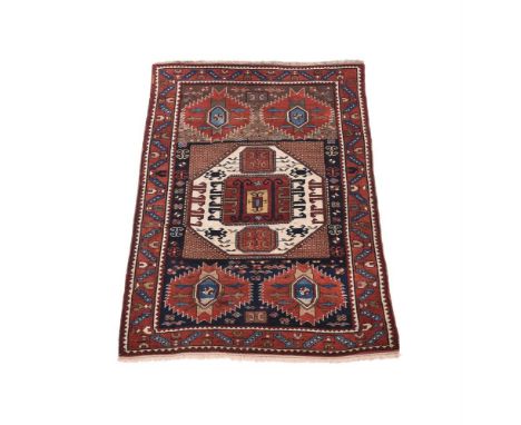 A KARACHOV RUGApproximately 210 x162cm Condition Report: This probably dates from the first quarter of the 20th centuryThe Co