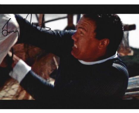Terence Mountain signed 10x8 colour photograph pictured during his role in On Her Majesty's Secret Service. Mountain played R