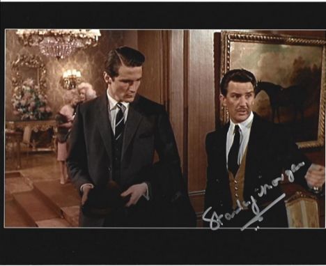 Stanley Morgan signed 10x8 colour promo photograph from Dr No. Morgan played the Casino Concierge in the first James Bond fil