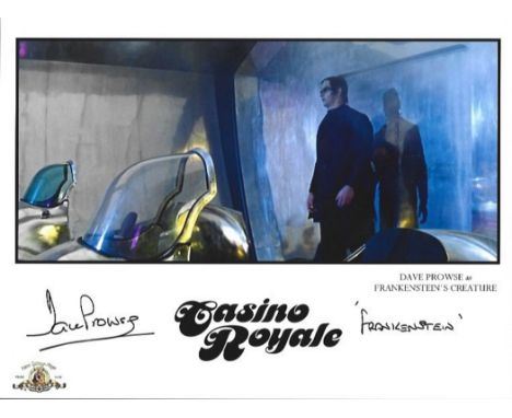 Dave Prowse signed Casino Royale Frankenstein 10x8 colour photo. David Charles Prowse MBE 1 July 1935 28 November 2020 was an