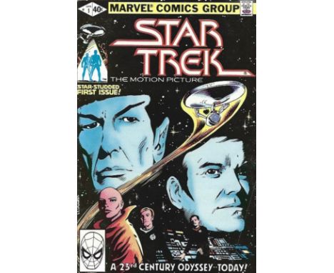 Vintage Marvel comic, Star Trek The Motion Picture, April 1980, Star-Studded First Issue. Based on Star Trek created by Gene 