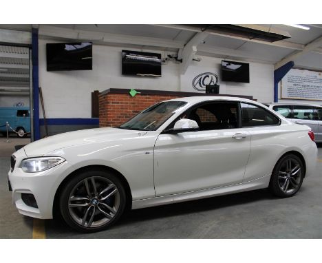 Make &amp; Model: BMW 228I M SportDate of Reg: LG15 PPFColour: Whitecc: 1997MoT: 20-04-2023Fuel Type: PETROLMileage: 23kTrans