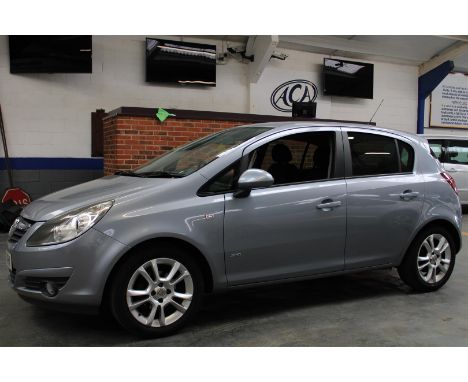 Make &amp; Model: Vauxhall Corsa SXI A/CDate of Reg: BK59 NRXColour: Silvercc: 1229MoT: 02-12-2022Fuel Type: PETROLMileage: 8