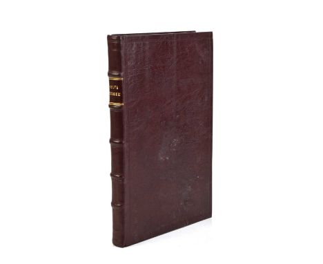 BACON (SIR FRANCIS), SYLVA SYLVARUM, OR A NATURALL HISTORIE IN TEN CENTURIES, [10], 266, [12], [4], 47, [3], engraved title, 