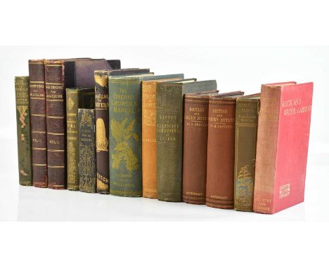 A collection of 19th century and later botanical books, to include, GRINDON (LEO), THE MANCHESTER FLORA, London, 1859; ROBERT